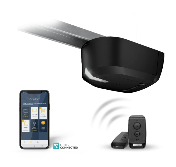 Napęd elektryczny Moto 750 Wiśniowski + szyna do bram segmentowych do 13 m²