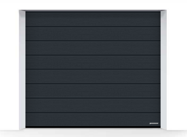 Brama Hormann Renomatic 2500x2125, Przetłoczenia M, Decocolor, kolor ciemny dąb Night Oak, prowadzenie Z.png