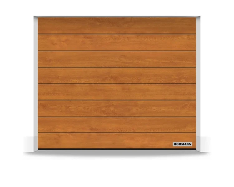 Brama Hormann Renomatic 2500x2125, Przetłoczenia M, Woodgrain, kolor złoty dąb Golden Oak + Prowadzenie Z.png
