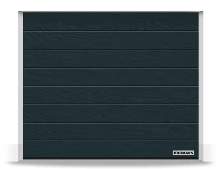 Brama Hormann Renomatic 3500x2125, Przetłoczenia M, Woodgrain, kolor antracytowy RAL 7016 + Prowadzenie Z.png