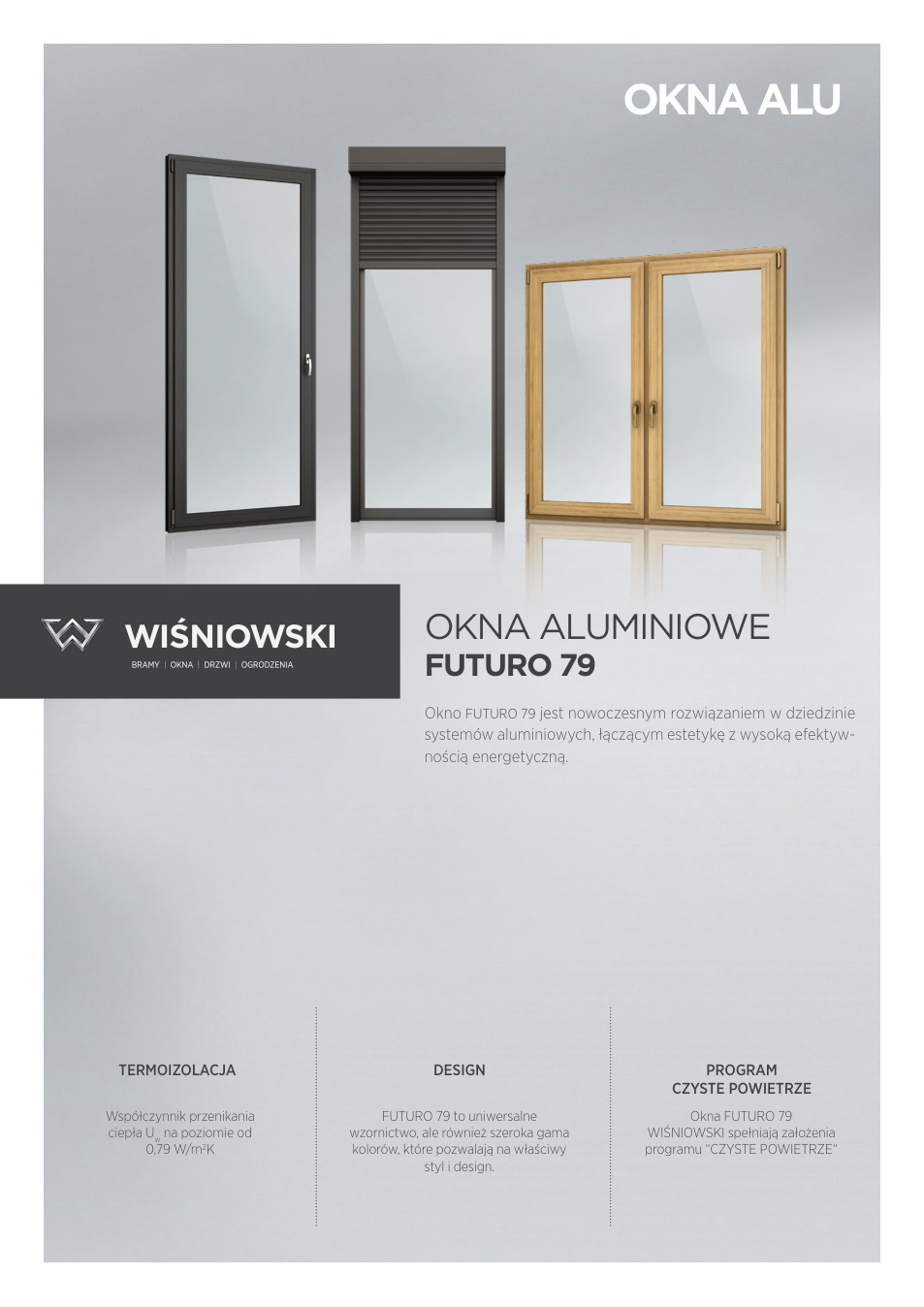 Aluminiowe i stalowe drzwi, okna, fasady