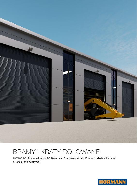 Hörmann bramy i kraty rolowane